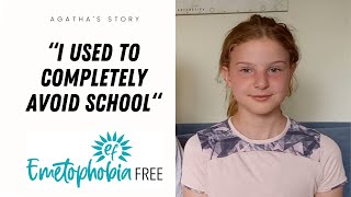 11 YEAR OLD AGATHA OVERCOMES EMETOPHOBIA AND NOW THRIVES IN SCHOOL