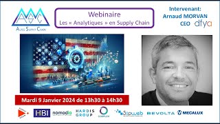 Atelier Digital n°1 - Comment les analytiques améliorent les performance en supply chain