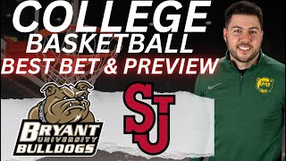 Bryant vs St. John's Picks, Predictions and Best Bets | College Basketball Bets For 12/11/24