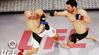 Lyoto Machida -Vs- Glover Teixeira ☆EA SPORT UFC 2☆