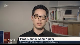 Prof. Dr. Dennis-Kenji Kipker als Gesprächsgast bei ZDF heute: US-Kongress entscheidet TikTok-Verbot