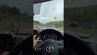 A rainy drive with Toyota hyryder 🔥🔥🔥 #shorts #grandvitara #hyryder #hybrid #newcar #elevate