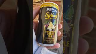 Seagram's escape spiked cherry, pineapple and lime flavor