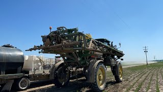 Fungiciding wheat dealing with dry weather irrigation wrecks