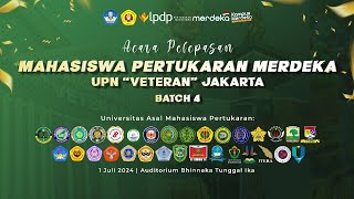 🔴 LIVE | Acara Pelepasan Pertukaran Mahasiswa Merdeka (PMM) Batch 4