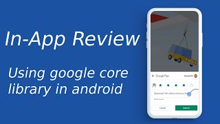 In-app Review, How to implement in app review in android, implement in-app review android studio