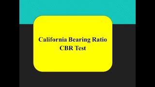 CBR Test (California Bearing Ratio), Procedure, Calculation & Graph 👍