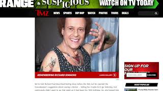 Richard Simmons fell before Shannen Doherty & Trump shooter