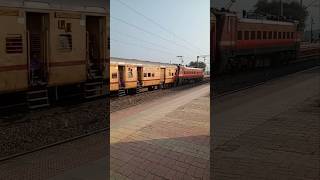 22717 - Rajkot Secunderabad Express with WAP-4. #shorts