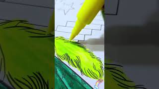 #barbie #grinch #grinchmas #fashion #coloring #art #artist #christmas #coloringbook #slothmotion