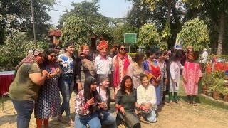 Holi celebration at Rajguru park, Old Rajinder Nagar