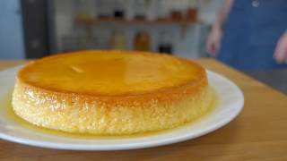 Flan de kéfir. El mejor de los flanes con tu kefir de leche