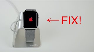 Apple Watch (rotes Logo / red Apple) FIX / Akku-Tausch - Deutsch