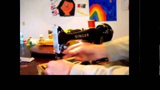 Singer 99 Sewing Machine Demo