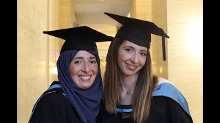 Twins study a Law degree together to change their careers