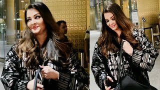 Aishwarya Rai Bachchan Arrives At Airport WITHOUT Aradhaya This Time