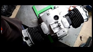 Assembling the engine  motorcycle k750 part 5. Microprocessor ignition, valve covers