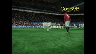 гол Ван Перси со штрафного 1 pes 2010