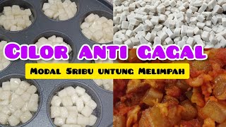 JUALAN MODAL KECIL UNTUNG BESAR ‼️Tepung Aci 5ribu jadi 70ribu‼️cilor empuk anti Gagal ‼️