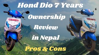 7 YEAR'S OWNERSHIP REVIEW OF HONDA DIO | 2023 | NEPAL