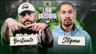 🔥BRILLANTE VS STIGMA🔥| #ligabazooka  | SADNAIG (REACCIÓN)