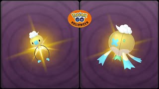 Pokemon Go: Evolving Shiny Drifloon into Shiny Drifblim