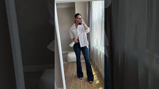 Nordstrom Anniversary Sale Picks | Fall Denim Trends 2023 | Hudson Jeans | Coated Denim | Flare Jean