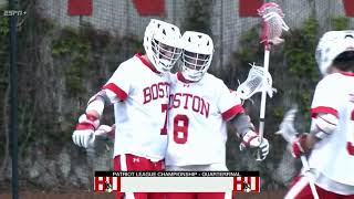 Colgate vs Boston U | 2024 Patriot Quarterfinal | Men's Lacrosse Highlights