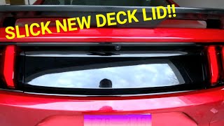 2015-22 S550 Mustang Deck Lid Panel Replacement