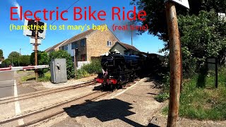 Electric Bike Ride (real time) (hamstreet to st mary's bay)