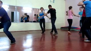 Танец Zouk - протанцовочка - 2014-10-27 in dance studio DancA г. Гомель, Беларусь!