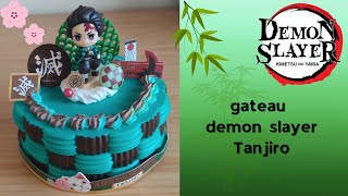 Diy demon slayer gateau tanjiro !