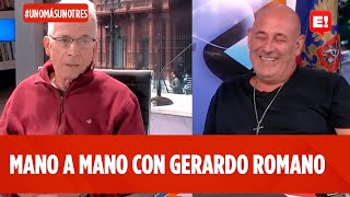 MANO A MANO CON GERARDO ROMANO | SANTIAGO CÚNEO #UNOMÁSUNOTRES