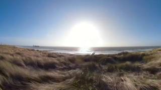 GoPro Fusion 360 VR video opname in de duinen van Vlissingen