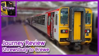 Journey Review | Shrewsbury to Crewe | 777Trains