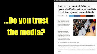 ...Do you trust the media?