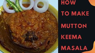 Mutton Keema Masala Recipe| Mutton Keema Curry | Dhaba Style Mutton Keema Masala | FoodyIndianMom