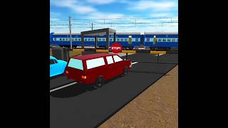 Indian railway level crossing icf train crossing3d game