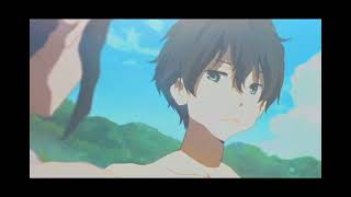 oreki x chitanda edit / heart to spare