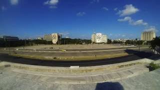 Plaza de la Revolución in Havana - Timelapse