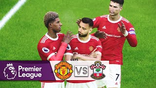 PES 2021 - Manchester United vs Southampton🔥Premier League 2021/22 | Realism Mod Gameplay● PEStation