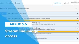 New in MERLIC 5.6: Image transfer with REST plug-in