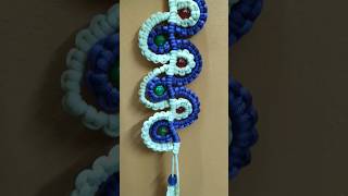 Macrame curtain tie back #macrametieback #curtainholder #diy #macramediy #reels #viral