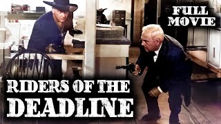 RIDERS OF THE DEADLINE | William Boyd | Full Western Movie | English | Wild West | Free Movie