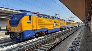 E402B.142 RFI+CARROZZE VMIS ARCHIMEDE+E652 SULL'NCL ANCONA-BOLOGNA-PADOVA!