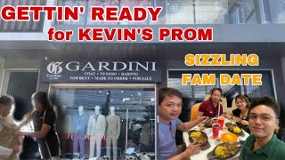 Gettin’ ready for Kevin’s Prom and Sizzling Fam Date ❤️