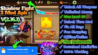 Shadow Fight 2 Mod Apk V2.36.4 | Shadow Fight 2 Mod Apk Latest Version Terabaru | Play Underworld