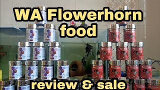 WA Flowerhorn feed Review and  sale  | Pro-min & Red melano | Aquapets & farm