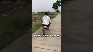 Otw ke sawah #automobile #motorbmx #sepeda #sepedabmxindonesia