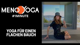 Yoga-Übung für einen flachen Bauch